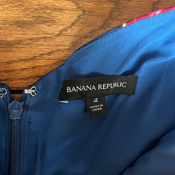 Banana Republic Floral Dress Size 4 - Picture 15 of 16